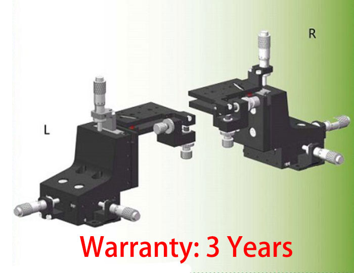 Five-axis Collimator Adjusting Table F60-G85F Manual Fine Tuning Platform 67*37.5mm